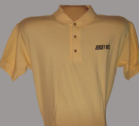 Jersey Boys Yellow Polo Shirt