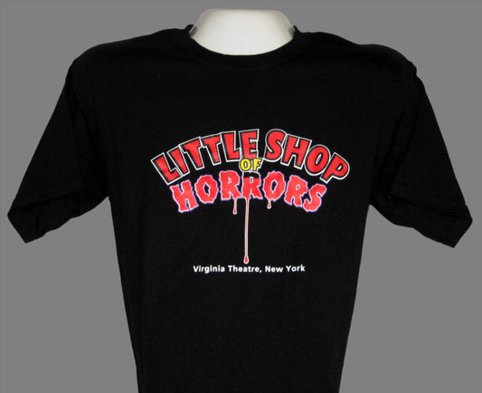 Little Shop of Horrors Black Short Sleeve T Shirt