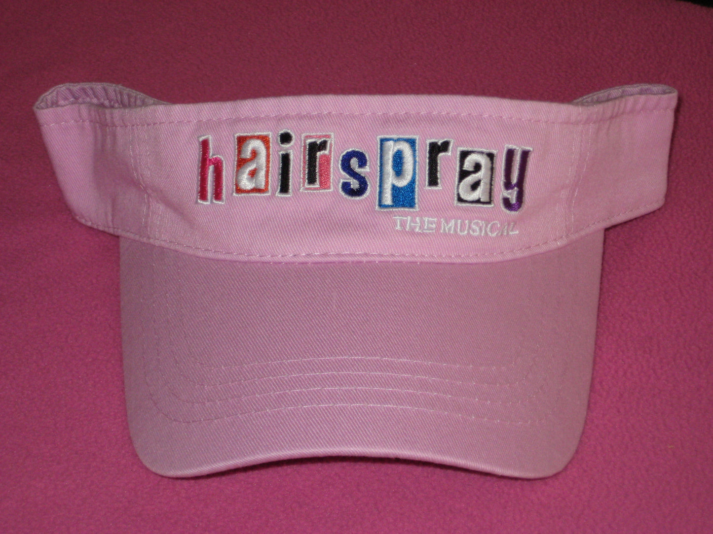 Hairspray Visor Pink