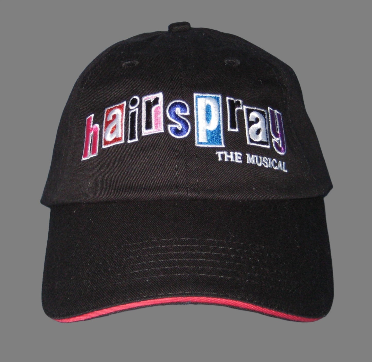 Hairspray Black Baseball Hat