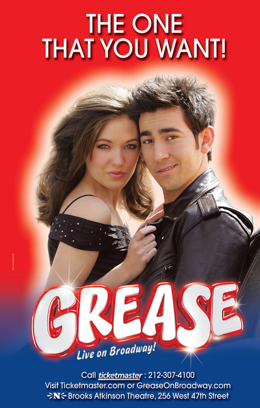 Grease Window Card