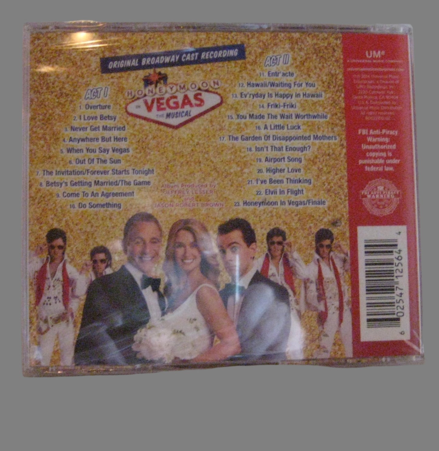 Honeymoon In Vegas CD