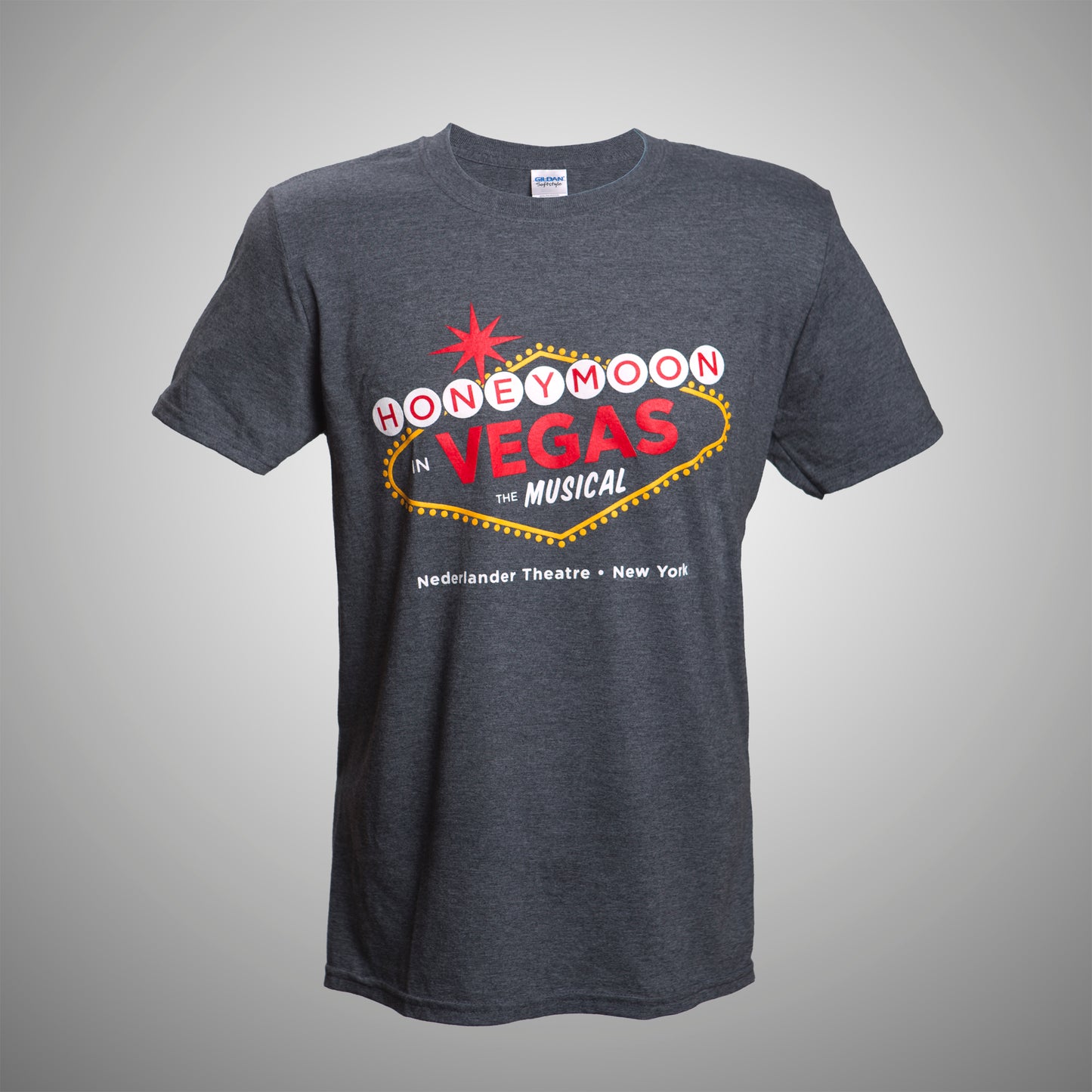 Honeymoon In Vegas Grey T