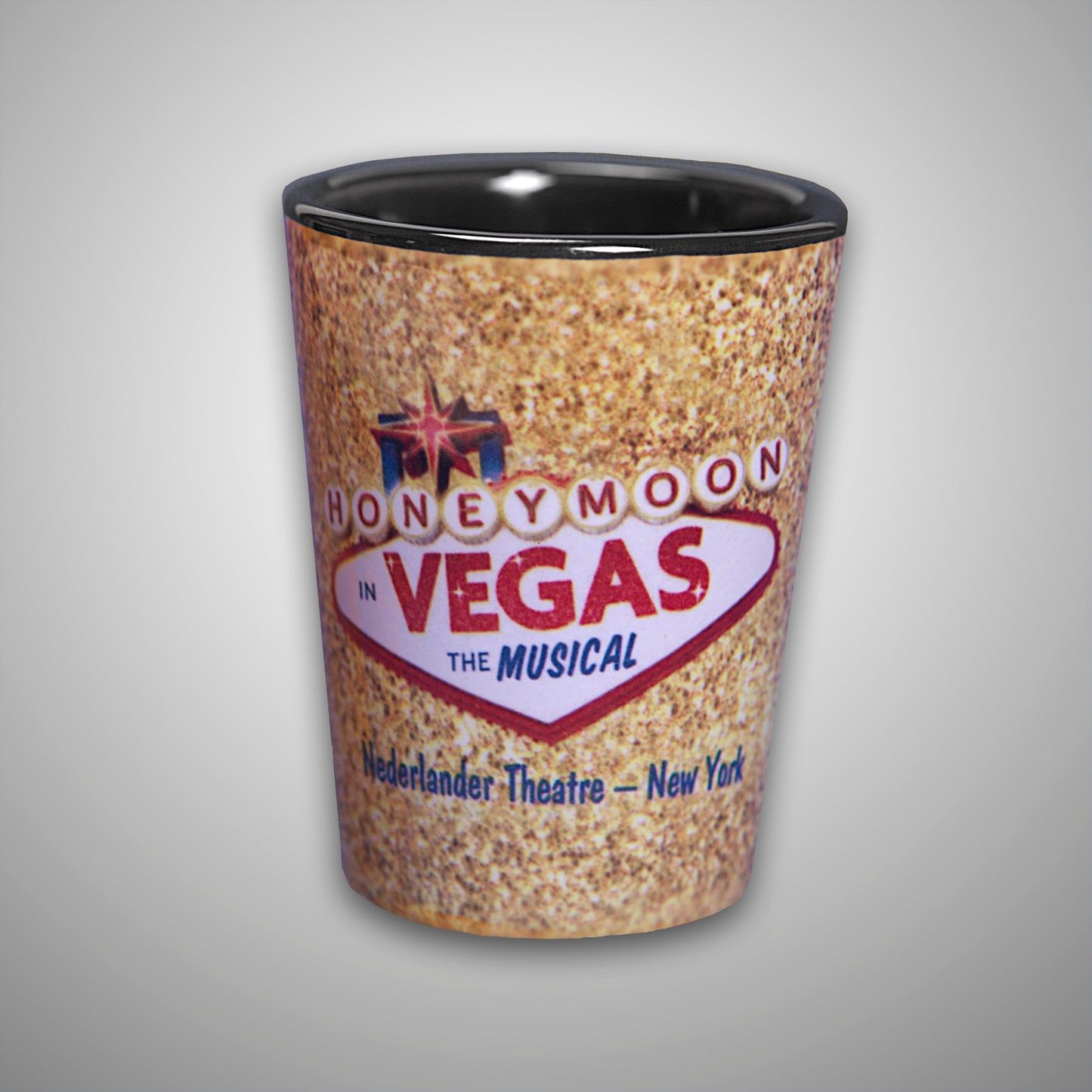 Honeymoon In Vegas Shot Glass