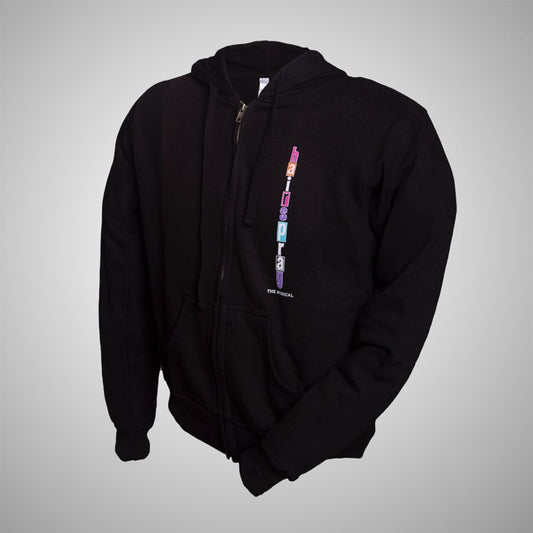 Hairspray Zip Sweatshirt Black