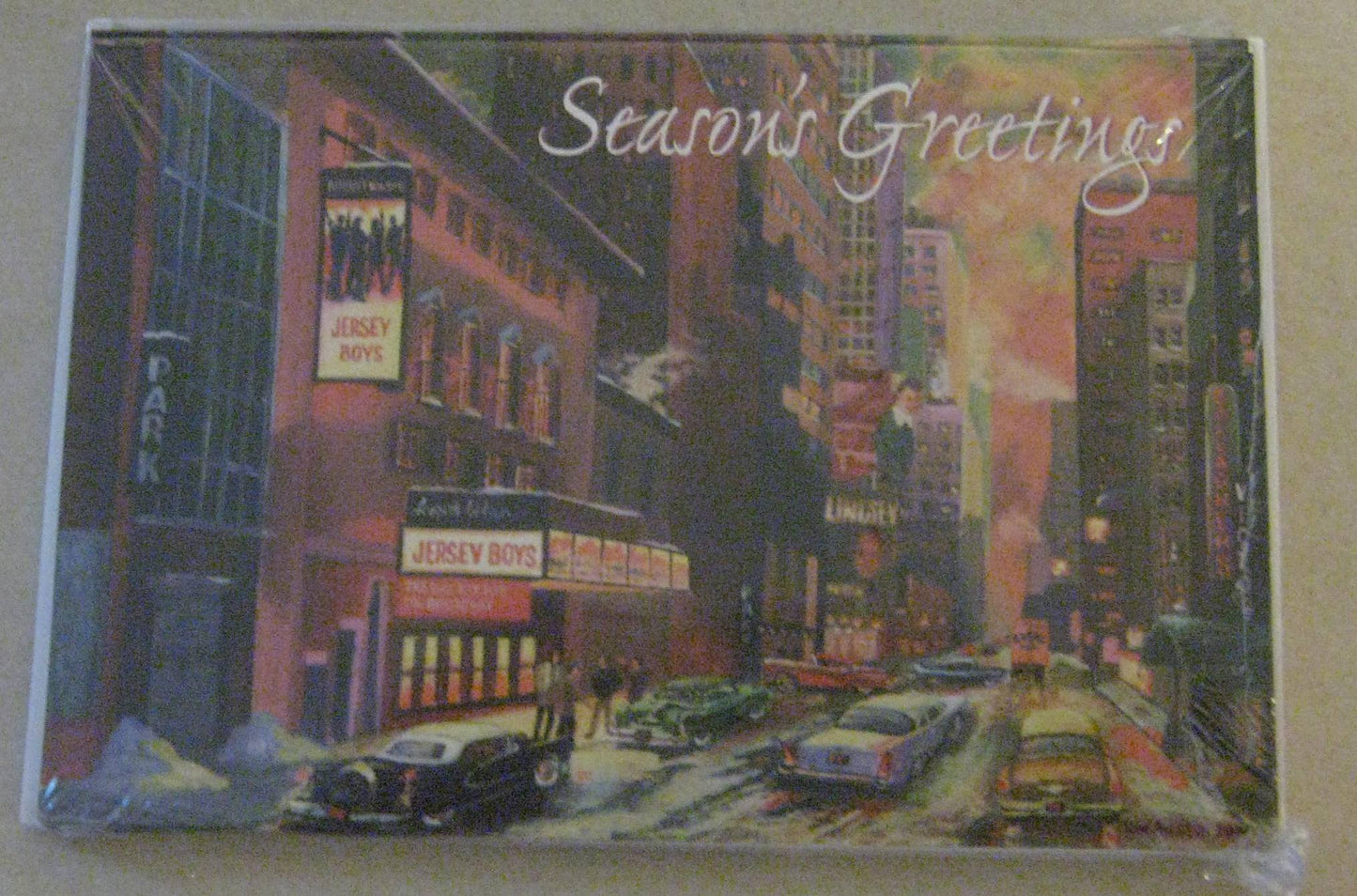 Jersey Boys Holiday Cards