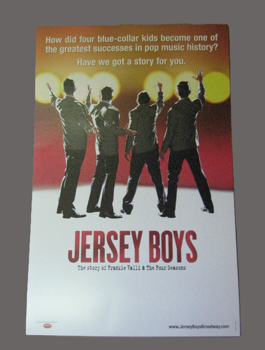 Jersey Boys Window Card Poster