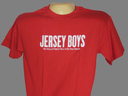 Jersey Boys Red T Shirt