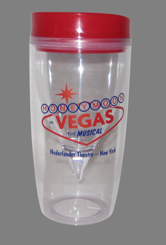 Honeymoon In Vegas Wine Tumbler